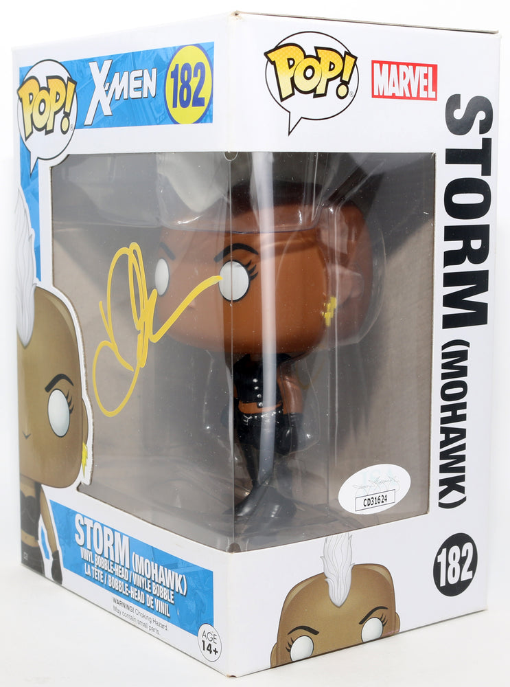 
                  
                    Halle Berry as Storm in X-Men (JSA) Signed Funko POP! #182
                  
                