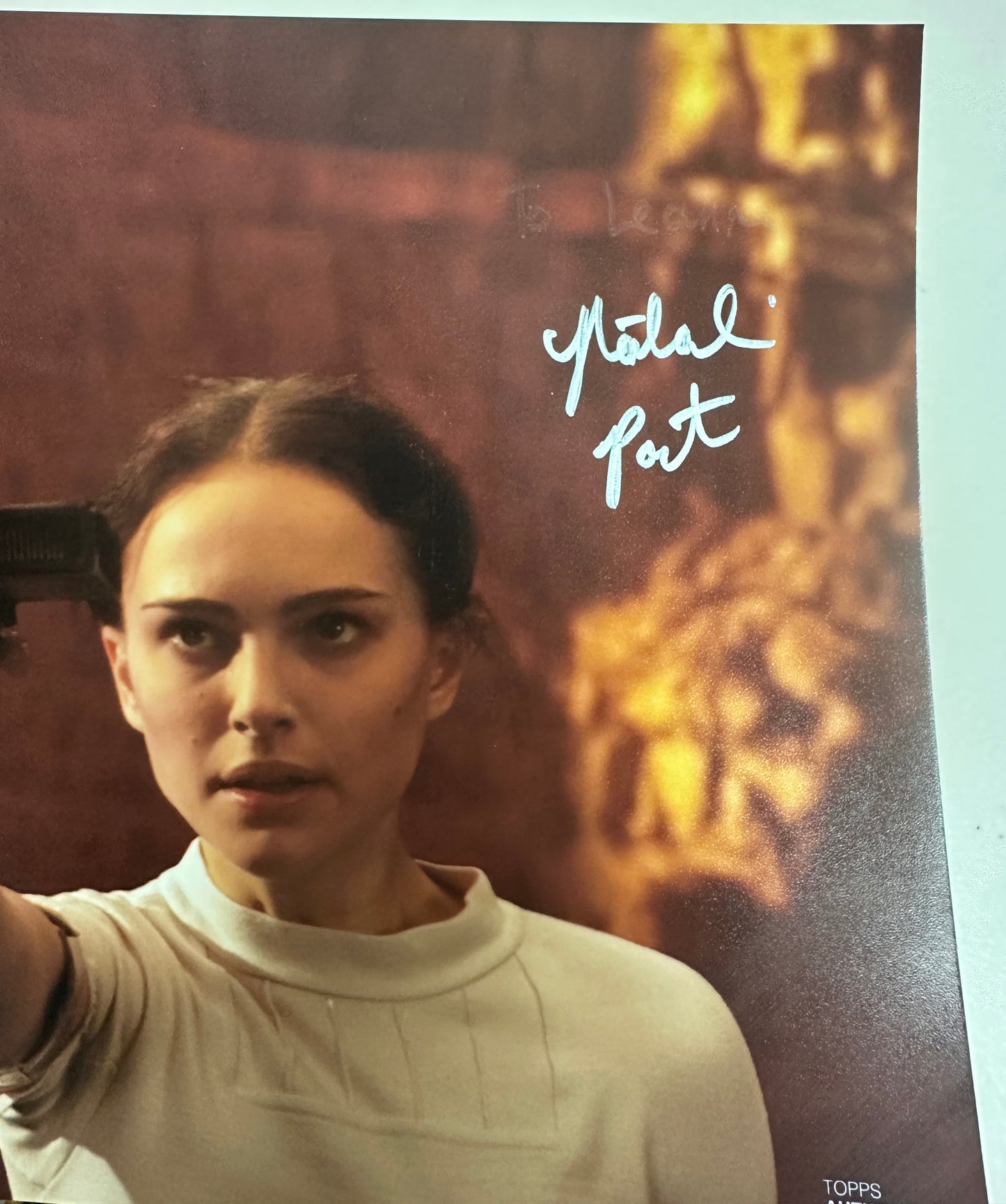 
                  
                    Natalie Portman as Padme Amidala in Star Wars Episode II: Attack of the Clones (SWAU) Signed 8x10 Photo
                  
                