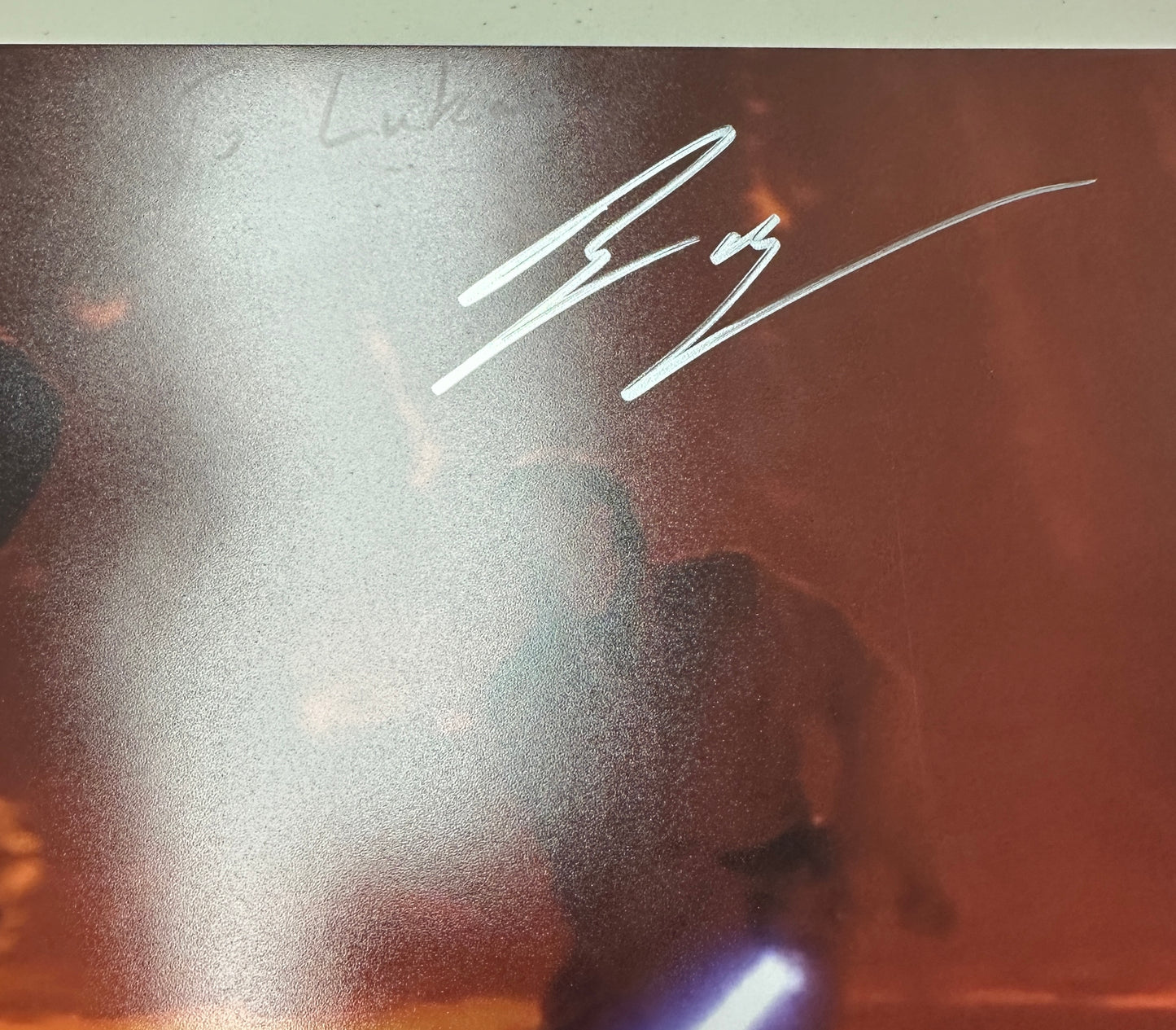 
                  
                    Ewan McGregor as Obi-Wan Kenobi in Star Wars Episode III: Revenge of the Sith (SWAU) Signed 11x14 Photo
                  
                