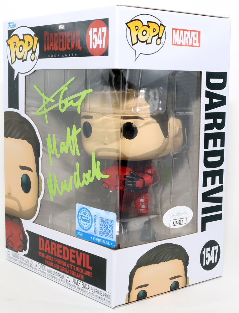 
                  
                    Charlie Cox as Daredevil in Daredevil: Born Again Special Edition (JSA) Signed Funko POP! #1547 with Character Name
                  
                