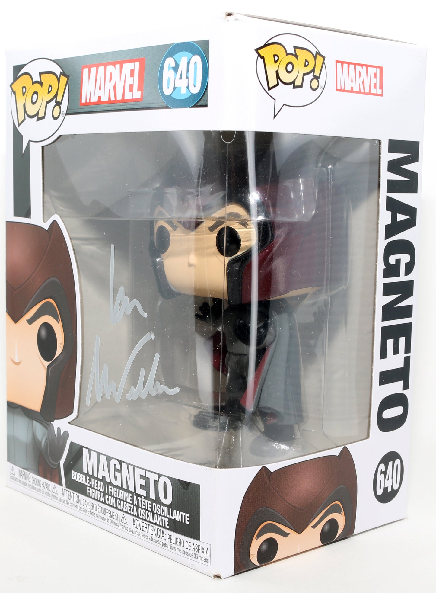 
                  
                    Ian McKellen as Magneto in X-Men: The Last Stand Signed Funko POP! #640
                  
                
