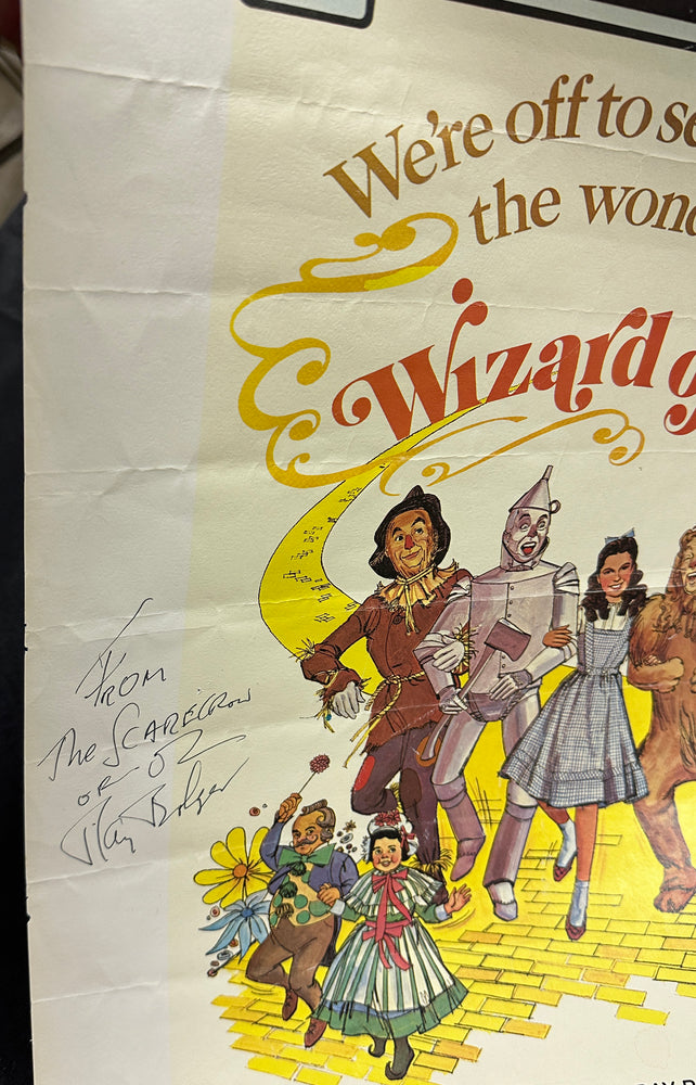 
                  
                    Ray Bolger as the Scarecrow in The Wizard of Oz 16x20 Poster with Character Name
                  
                
