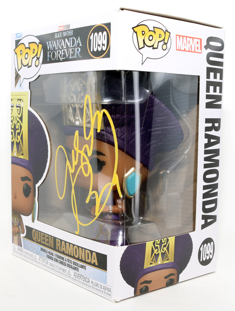
                  
                    Angela Bassett as Ramonda in Black Panther: Wakanda Forever Signed Funko POP! #1099
                  
                