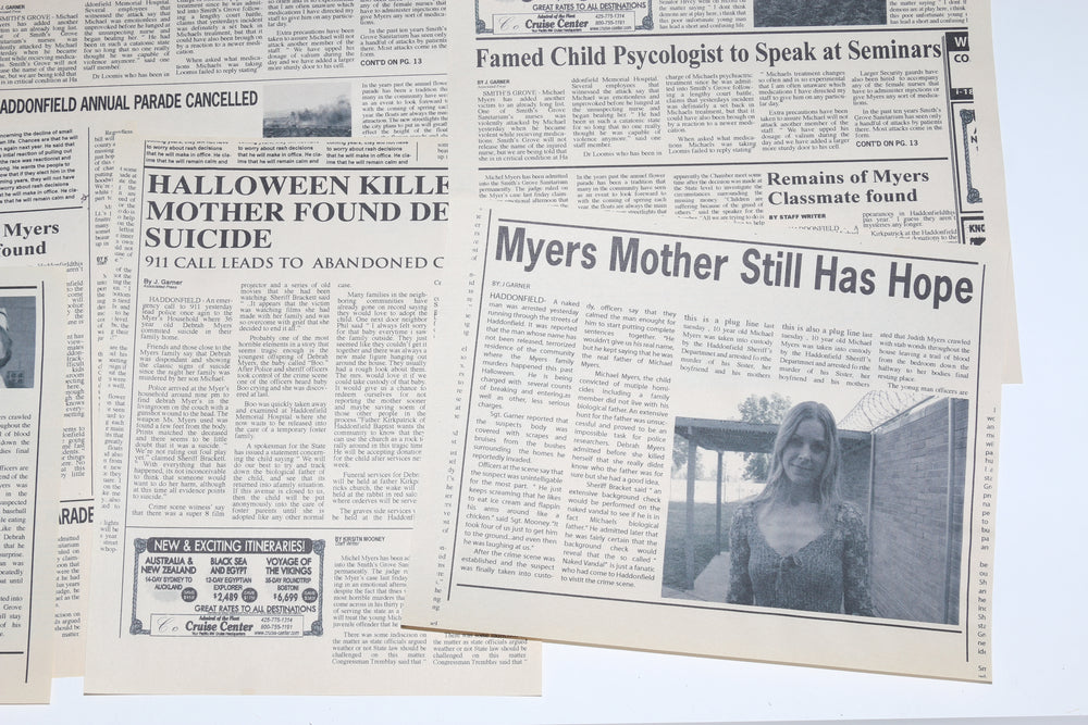 
                  
                    Rob Zombie's Halloween Movie Production Made Newspaper Articles - 2007
                  
                