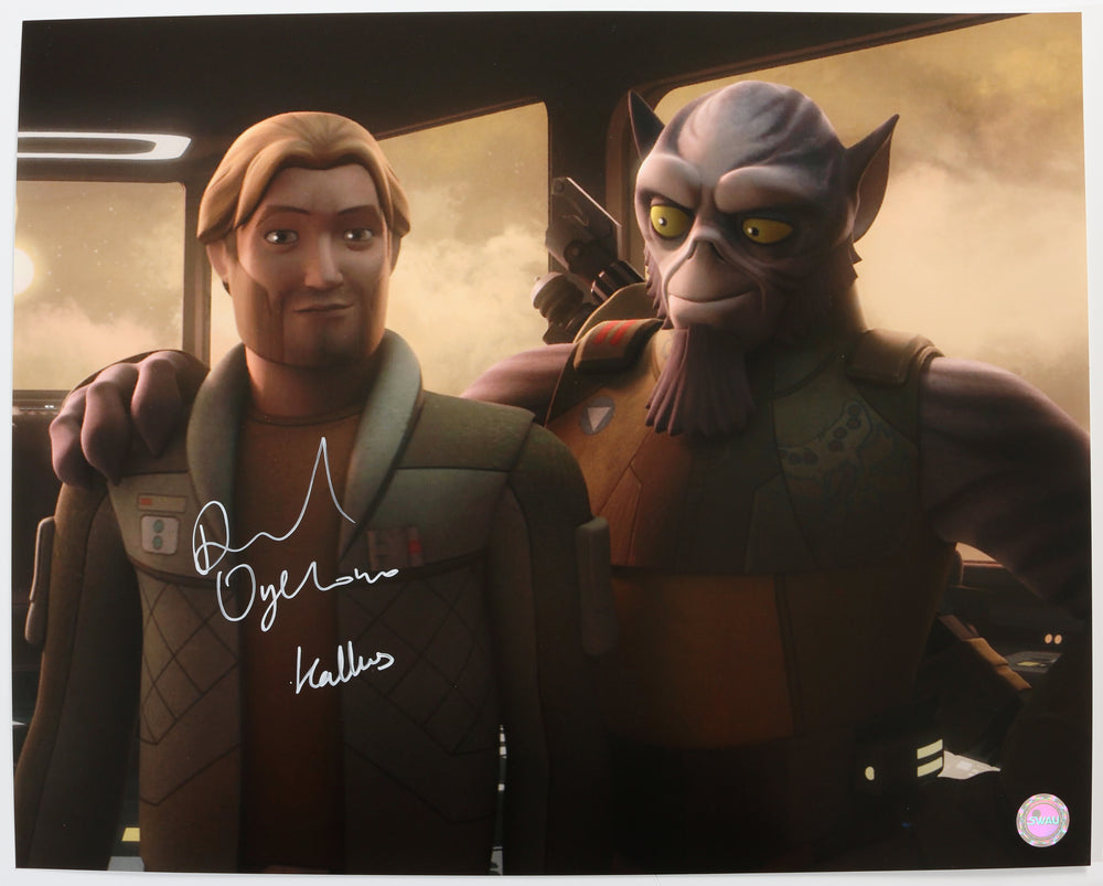 David Oyelowo as Agent Kallus in Star Wars: Rebels (SWAU) Signed 16x20 Photo with Character Name