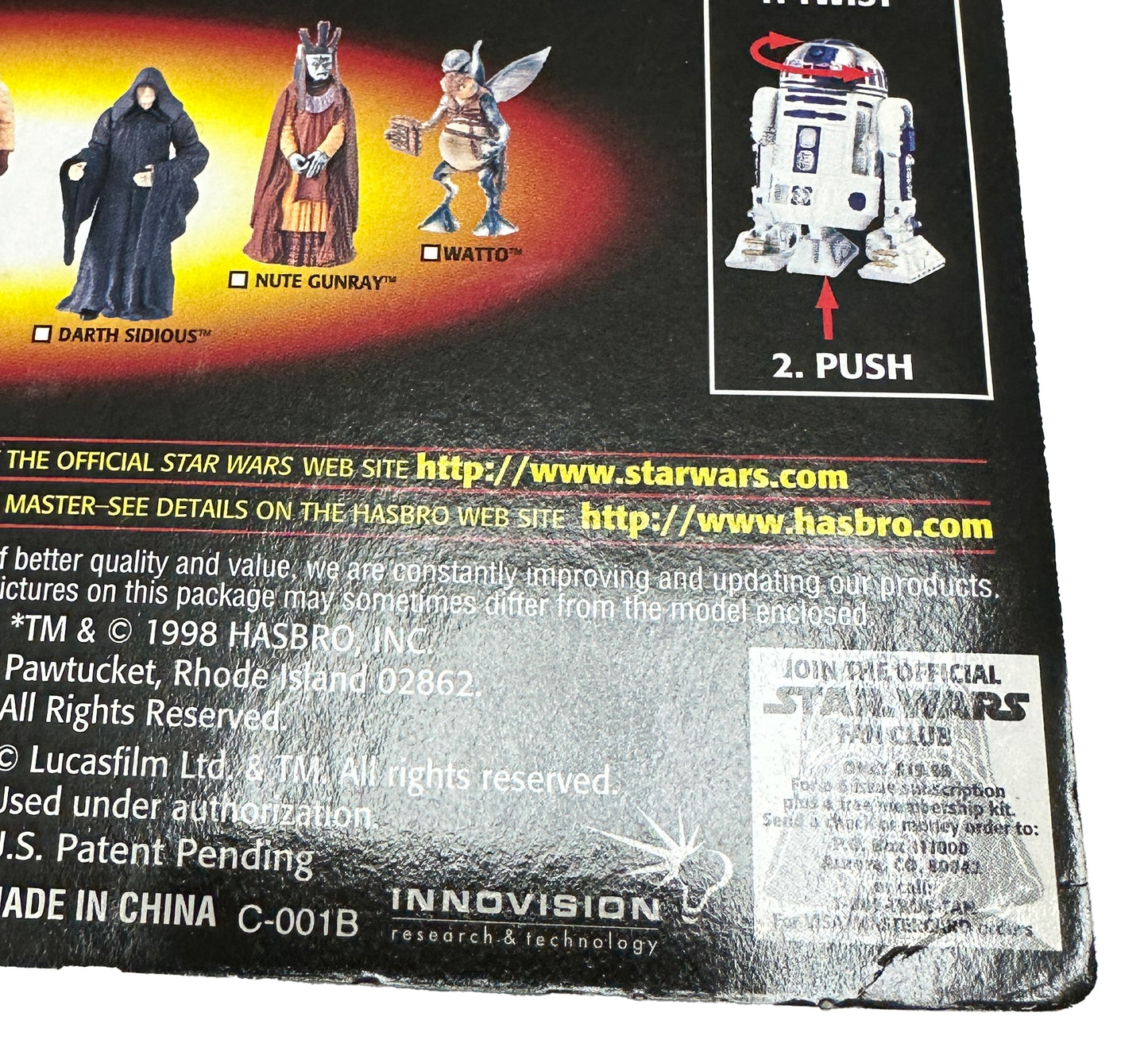 
                  
                    Kenny Baker as R2-D2 in Star Wars Episode I: The Phantom Menace Signed Hasbro 1998 Action Figure
                  
                