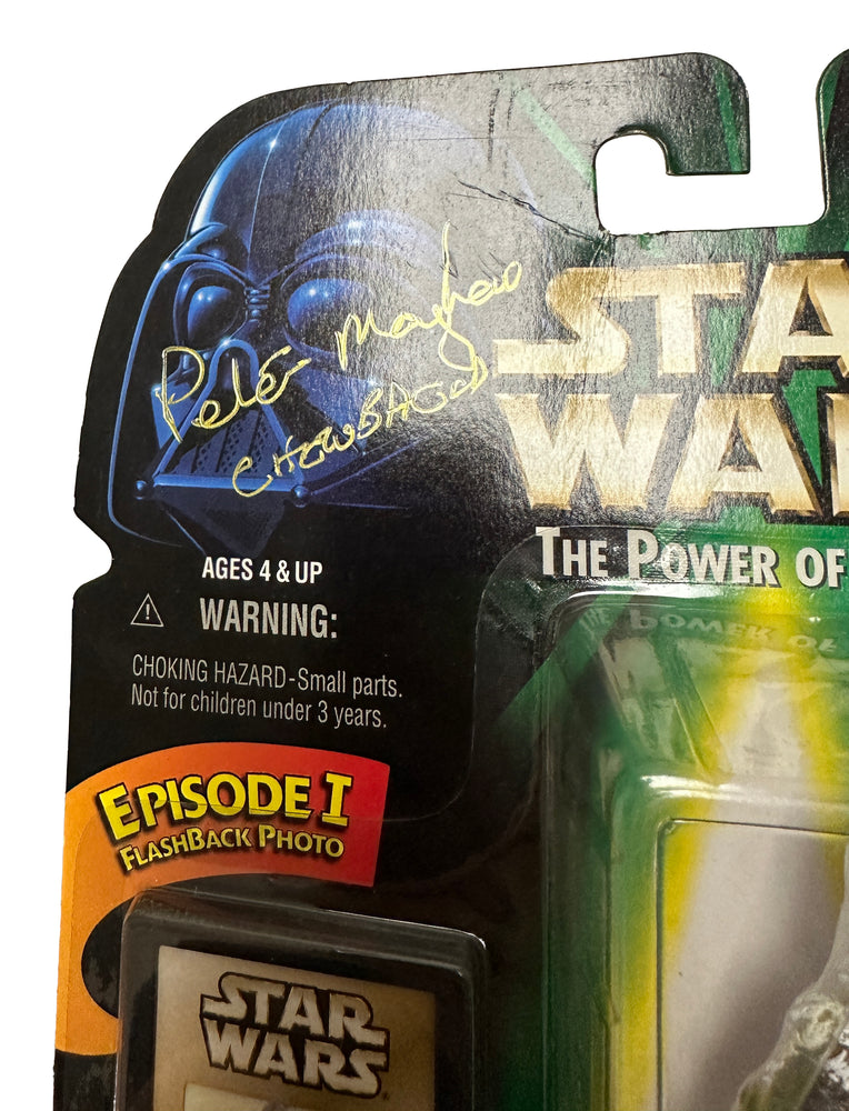 
                  
                    Peter Mayhew as Hoth Chewbacca in Star Wars: The Empire Strikes Back POTF Power of the Force Kenner Hasbro 1998 Signed Action Figure
                  
                