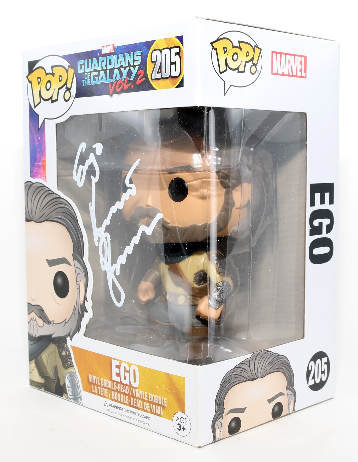 
                  
                    Kurt Russell as Ego in Guardians of the Galaxy Vol. 2 Signed Funko POP! #205 with Character Name
                  
                