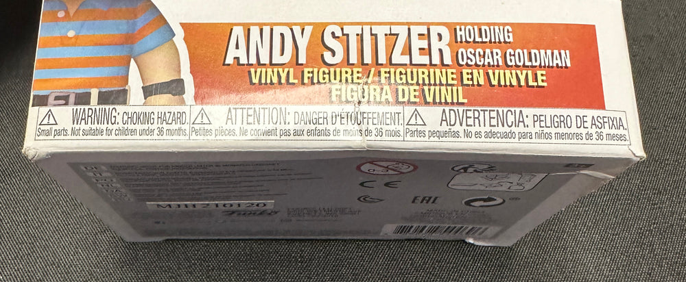 
                  
                    Steve Carell as Andy Stitzer in The 40-Year-Old Virgin Signed Funko POP! #1064
                  
                
