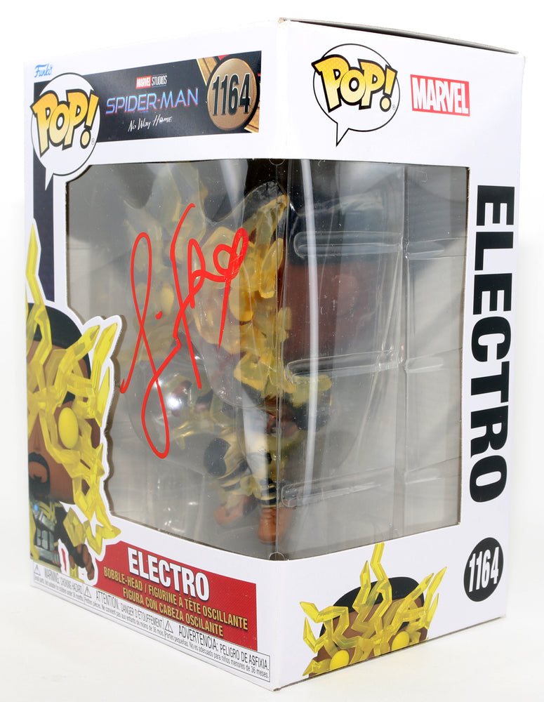 
                  
                    Jamie Foxx as Electro in Spider-Man: No Way Home Signed Funko POP! #1164
                  
                