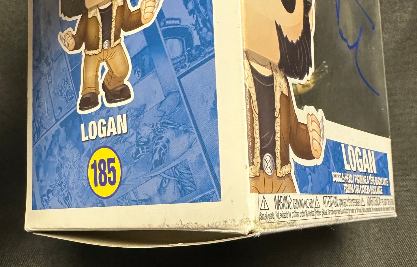
                  
                    Hugh Jackman as Logan / Wolverine X-Men Comics Version Signed Funko POP! #185
                  
                