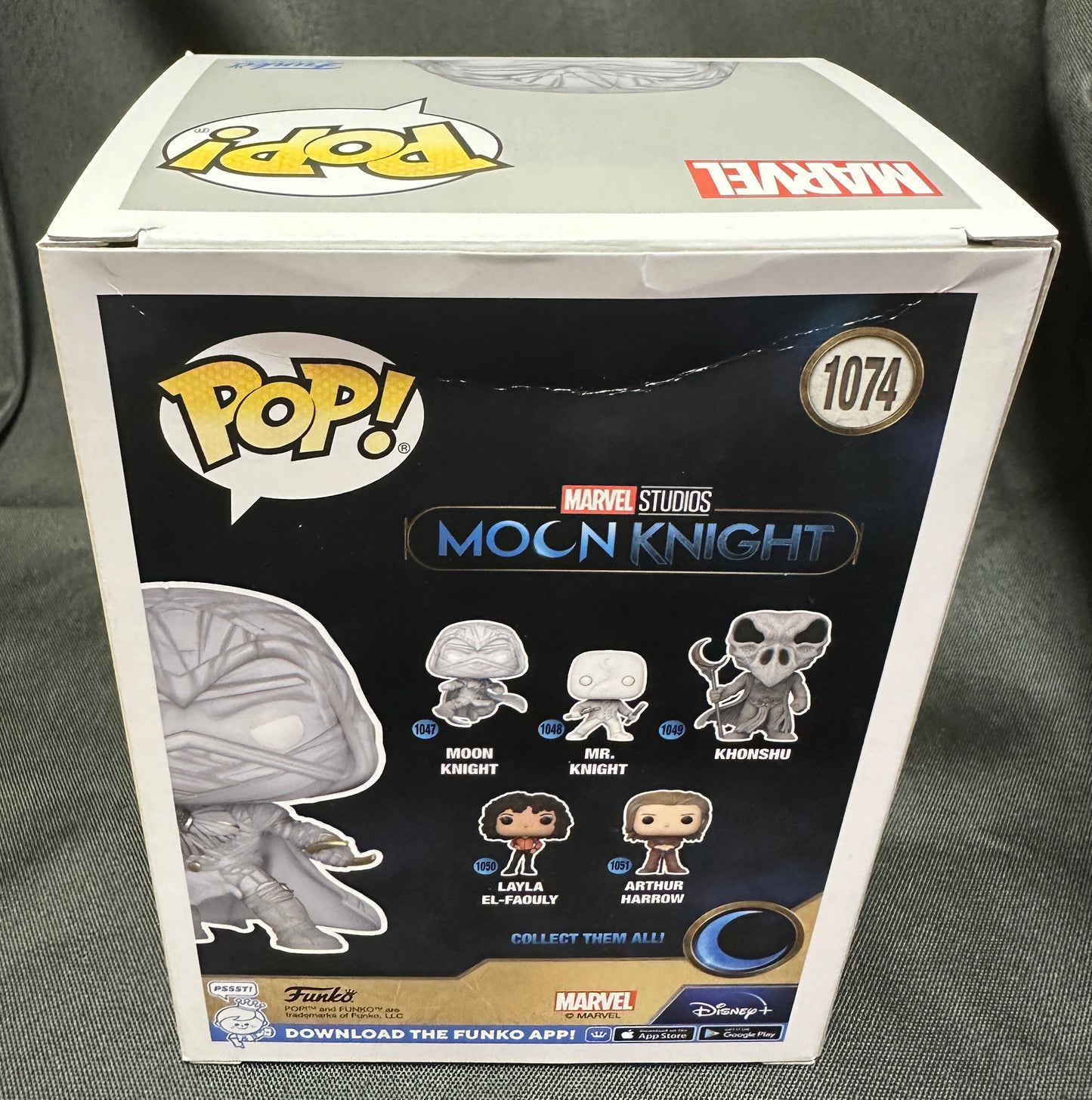 
                  
                    Oscar Isaac as Moon Knight in Moon Knight (SWAU) Signed Funko POP! #1074
                  
                