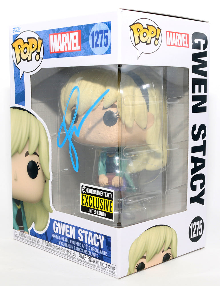 
                  
                    Emma Stone as Gwen Stacy in The Amazing Spider-Man Entertainment Earth Exclusive Signed Funko POP! #1275
                  
                