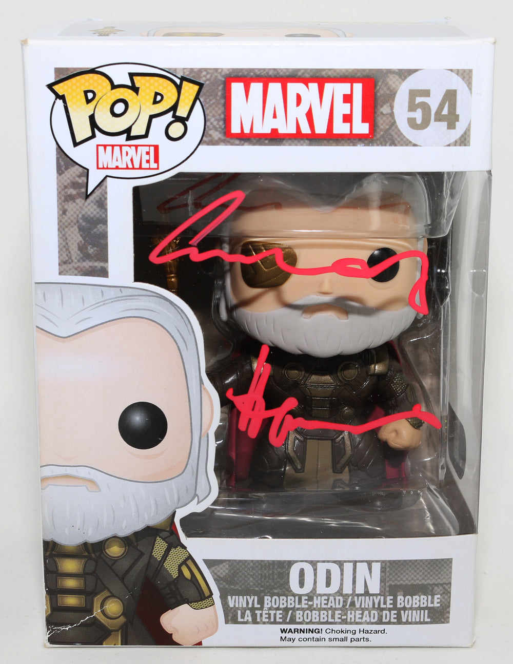 Anthony Hopkins as Odin in Thor (SWAU) Signed POP! Funko #54