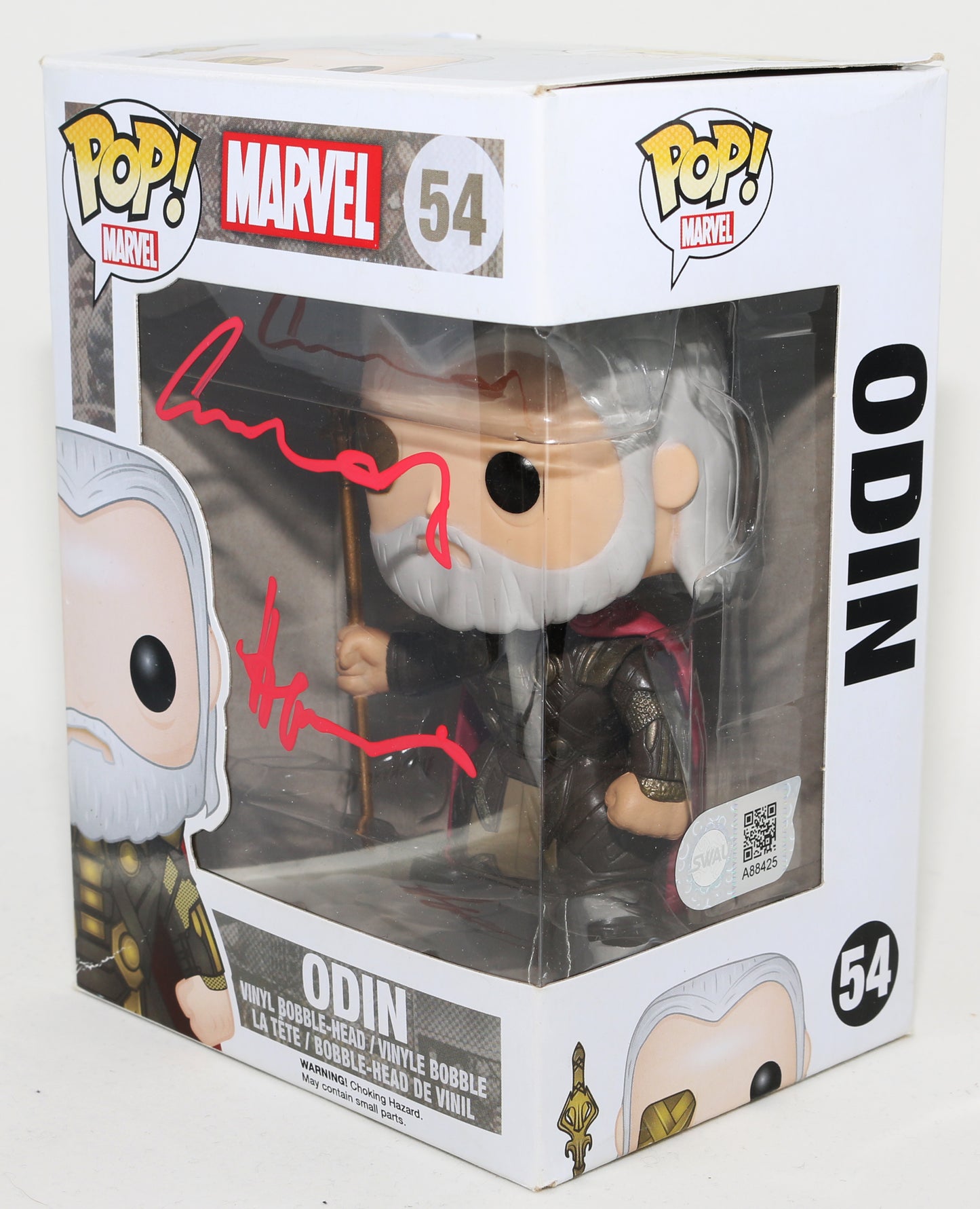 
                  
                    Anthony Hopkins as Odin in Thor (SWAU) Signed POP! Funko #54
                  
                