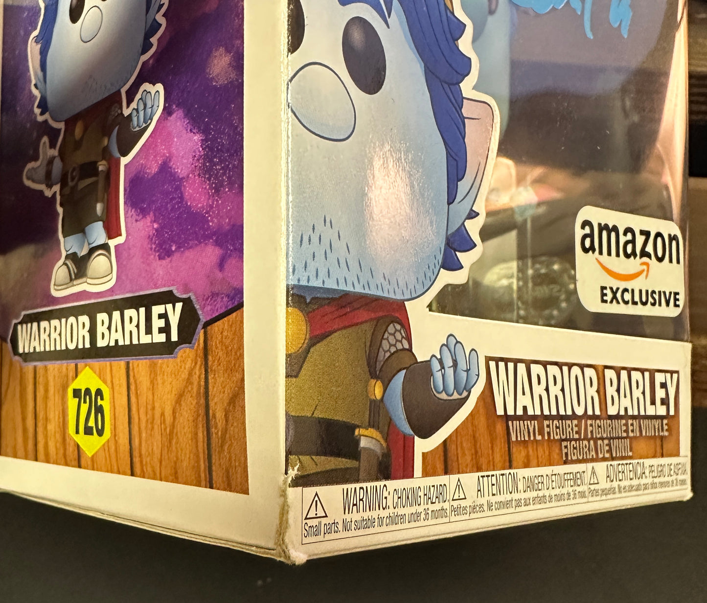 
                  
                    Chris Pratt as Warrior Barley in Pixar's Onward (SWAU) Signed Funko POP! #726
                  
                