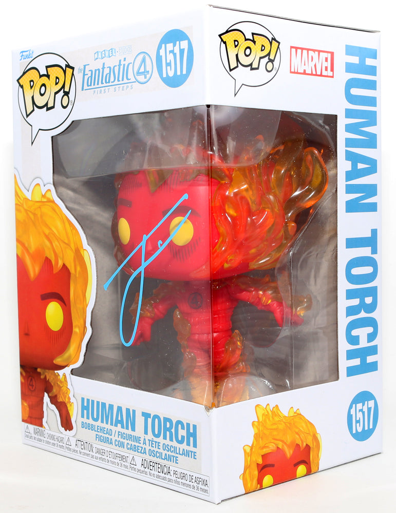 
                  
                    Joseph Quinn as Johnny Storm / Human Torch in The Fantastic Four: First Steps Signed Funko POP! #1517
                  
                