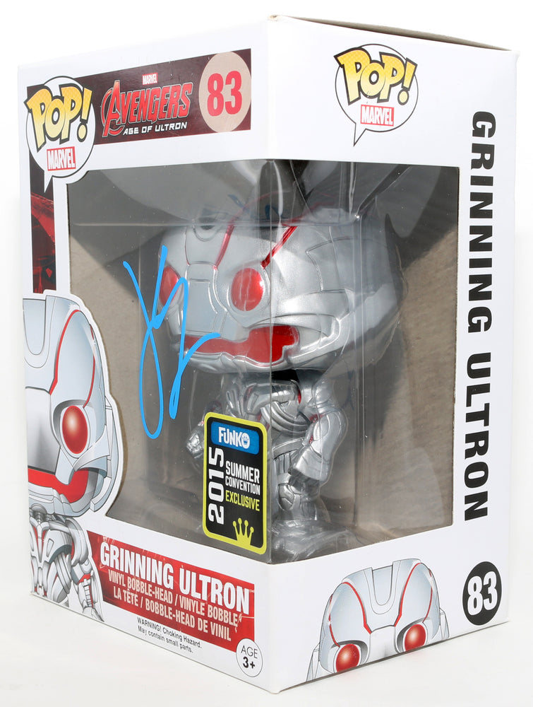 
                  
                    James Spader as Grinning Ultron in Avengers: Age of Ultron 2015 Summer Convention Exclusive Signed Funko POP! #83
                  
                