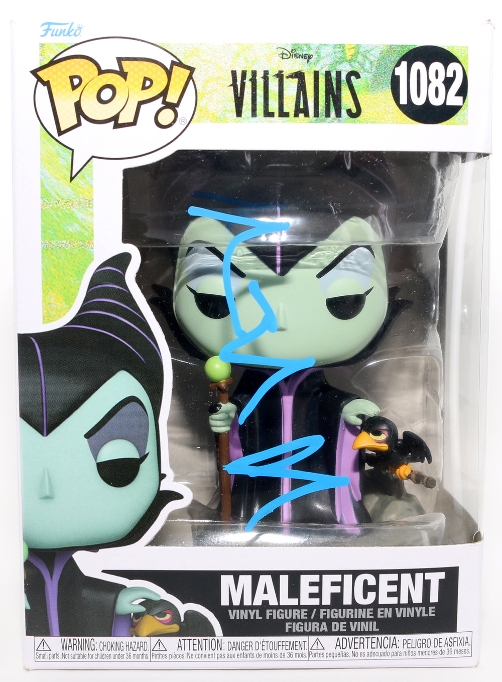 Angelina Jolie as Maleficent in Disney's Maleficent Signed Funko POP! #1082