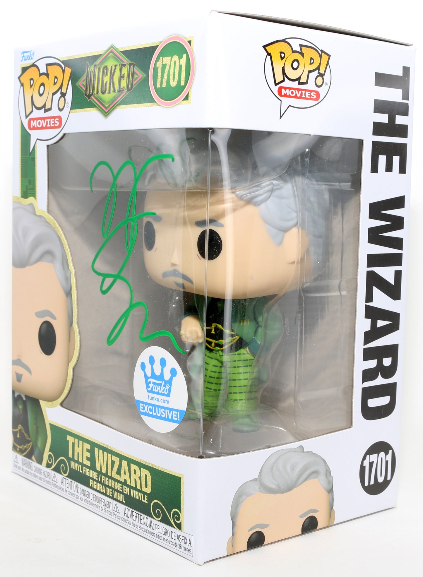 
                  
                    Jeff Goldblum as The Wizard in Wicked Funko Store Exclusive Signed Funko POP! #1701
                  
                
