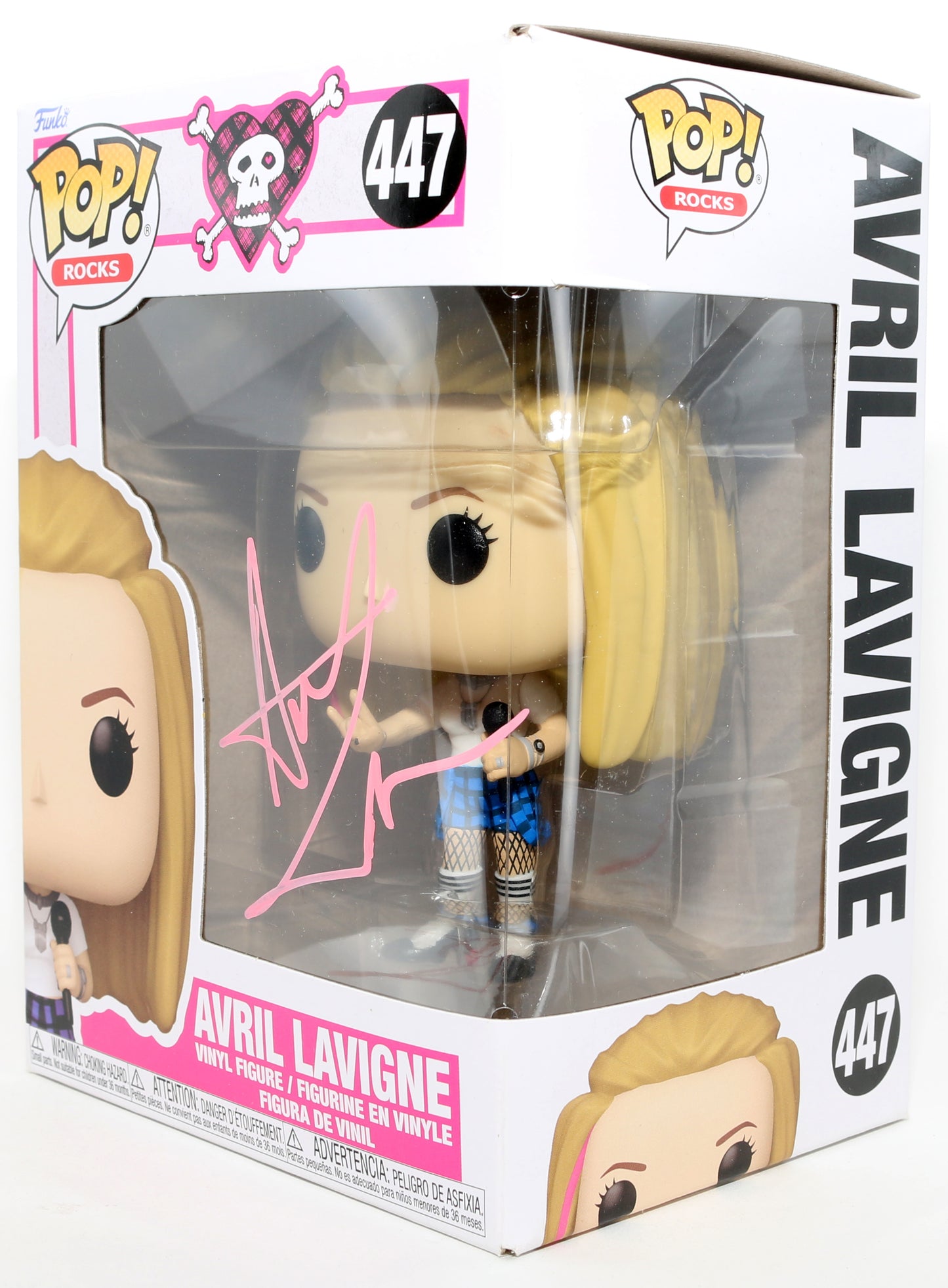 
                  
                    Avril Lavigne Singer & Songwriter Signed Funko POP! #447
                  
                