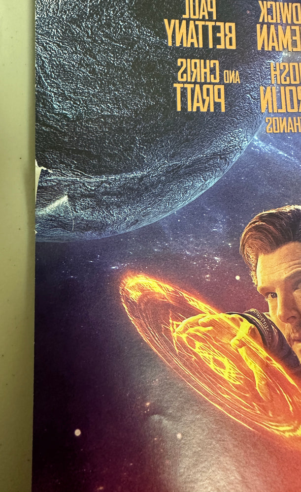 
                  
                    Avengers: Infinity War 27x40 Poster Signed by Robert Downey Jr., Chris Evans, Chris Pratt, Chris Hemsworth, Karen Gillan, Pom Klementieff, Benedict Wong, & Chadwick Boseman
                  
                