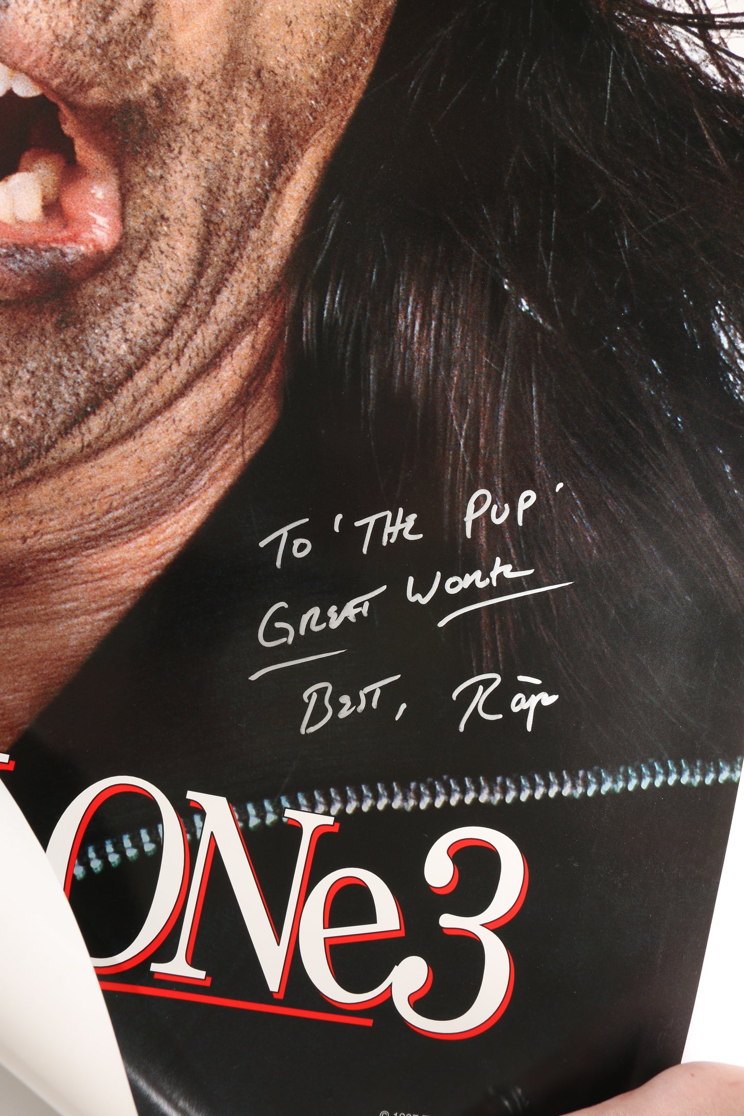 
                  
                    Home Alone 3 27x40 Posters 4pc Set (From the Collection of Famed Sound Recordist: Craig "Pup" Heath) Signed by the Director: Raja Gosnell
                  
                