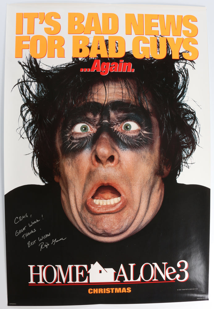 
                  
                    Home Alone 3 27x40 Posters 4pc Set (From the Collection of Famed Sound Recordist: Craig "Pup" Heath) Signed by the Director: Raja Gosnell
                  
                