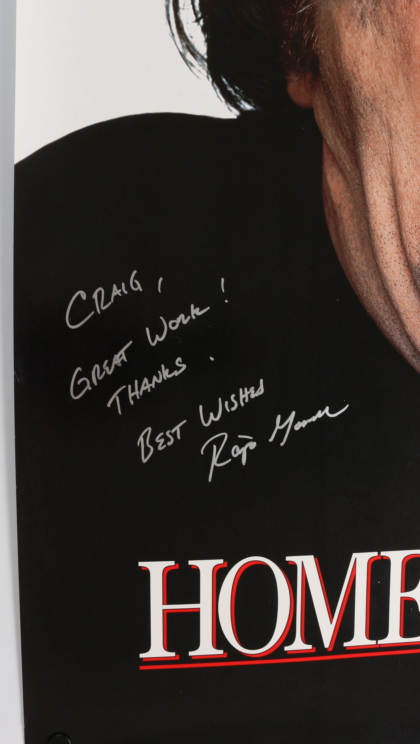 
                  
                    Home Alone 3 27x40 Posters 4pc Set (From the Collection of Famed Sound Recordist: Craig "Pup" Heath) Signed by the Director: Raja Gosnell
                  
                