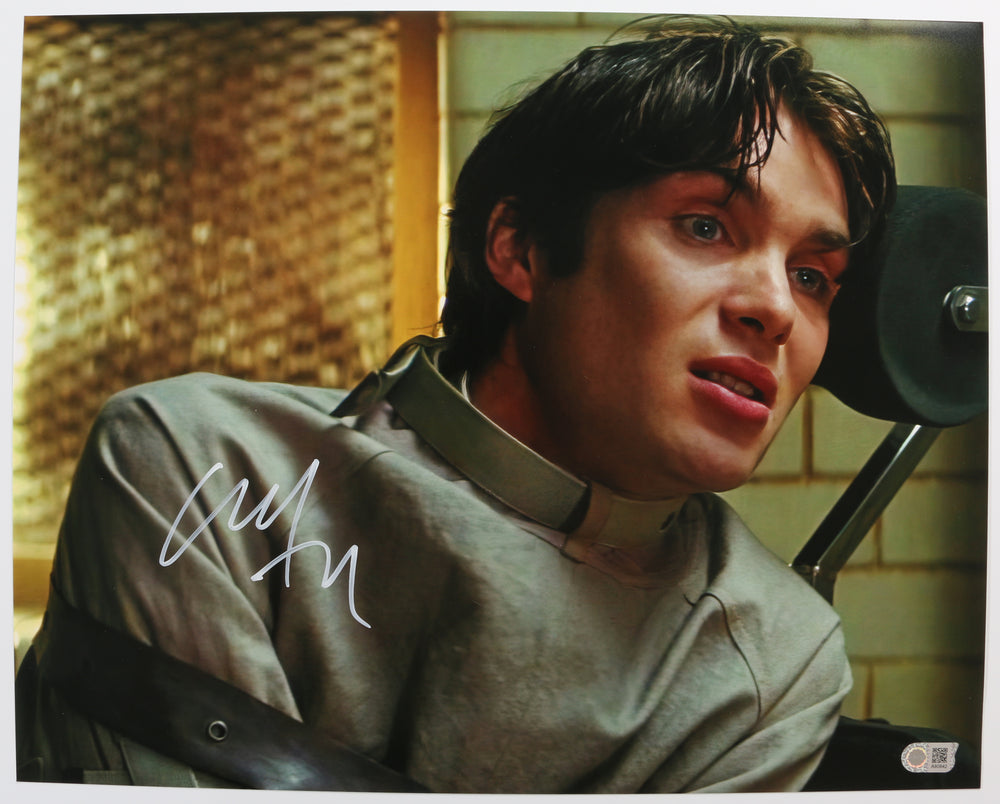 Cillian Murphy as Dr. Crane / Scarecrow in Batman Begins (SWAU) Signed 16x20 Photo