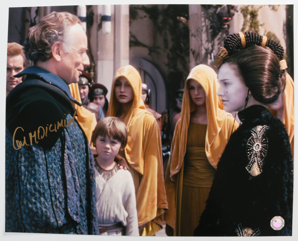 Ian McDiarmid as Senator Palpatine in Star Wars Episode I: The Phantom Menace (SWAU) Signed 16x20 Photo