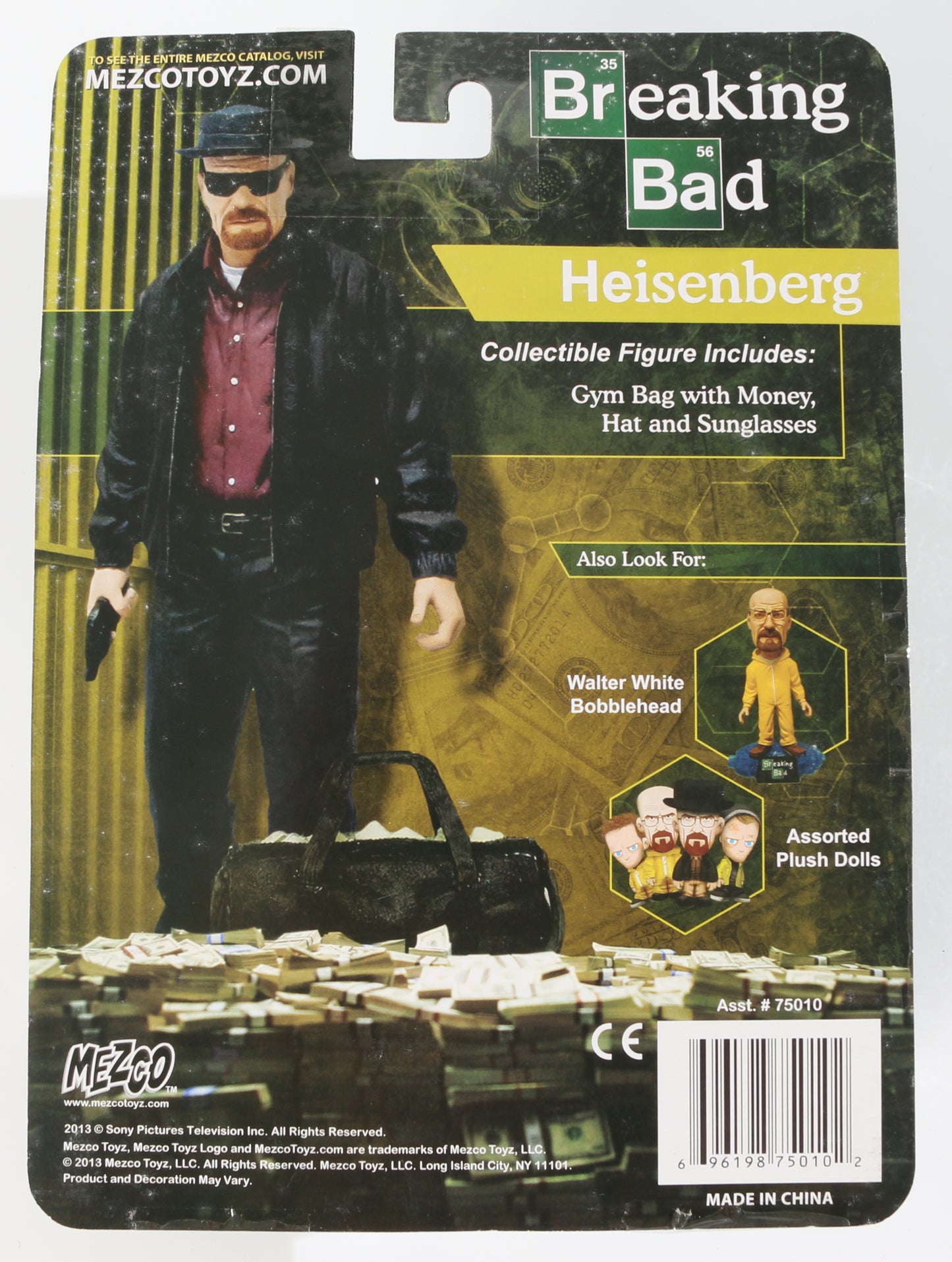 
                  
                    Bryan Cranston as Walter White / Heisenberg in Breaking Bad Signed Mezco Collectible Action Figure
                  
                