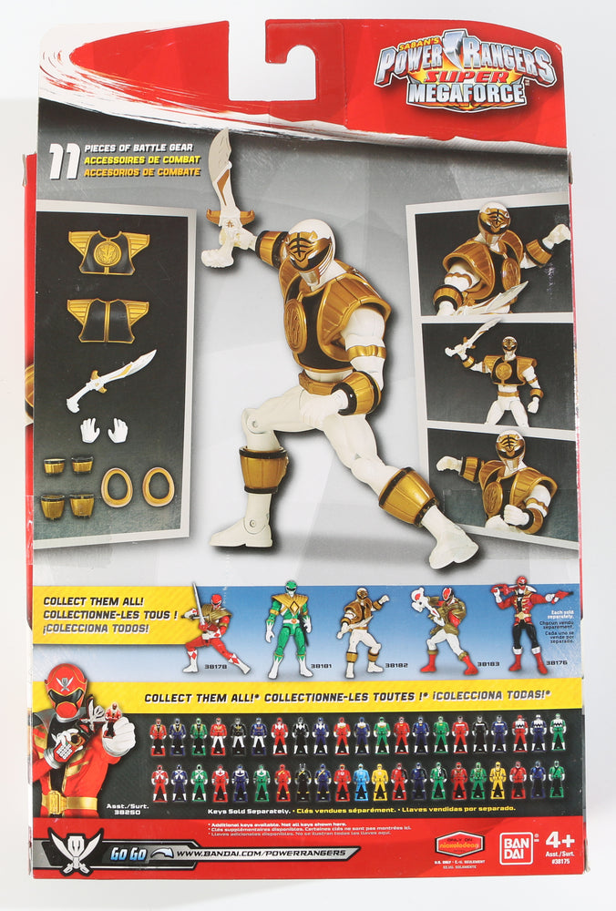 
                  
                    Jason David Frank as the White Ranger in Saban's Power Rangers Super Megaforce Signed Bandai Action Figure
                  
                