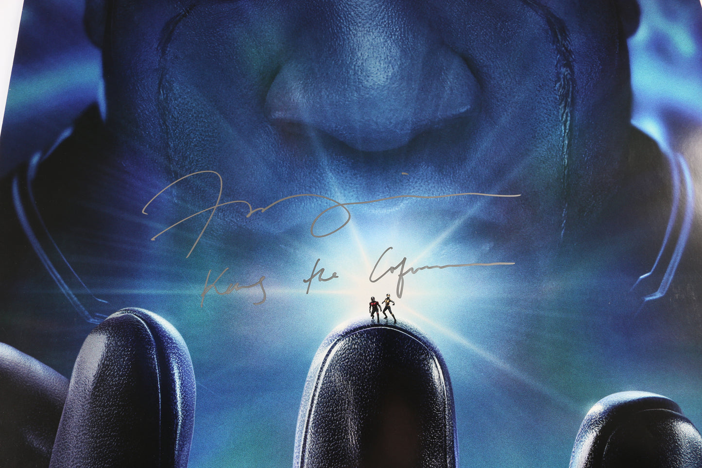 
                  
                    Jonathan Majors as Kang the Conqueror in Ant-Man & The Wasp: Quantumania Signed 27x40 Poster with Character Name
                  
                