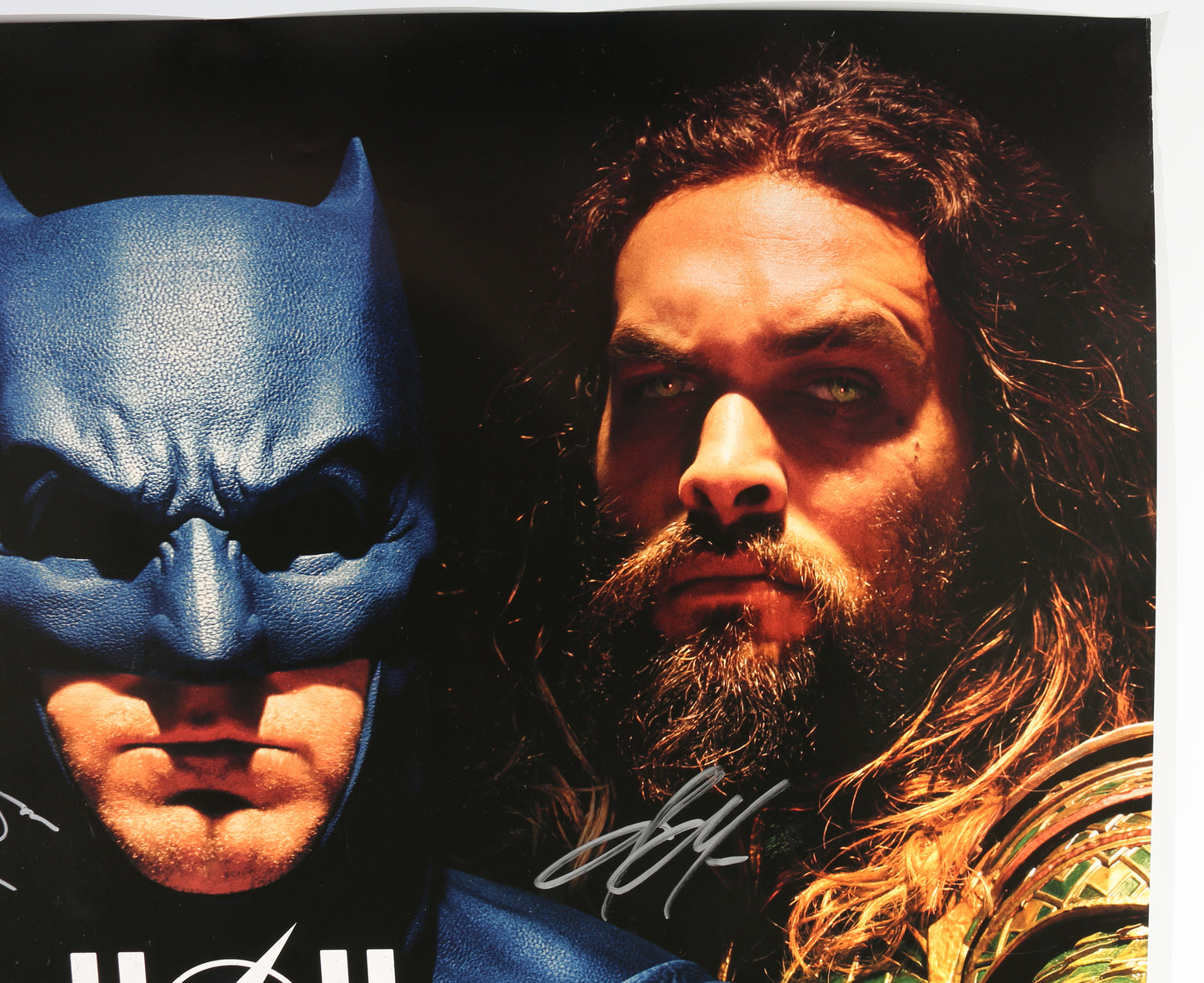 
                  
                    Justice League 27x40 Poster Cast Signed by Ben Affleck, Jason Momoa, Gal Gadot, Ray Fisher, Ezra Miller, & Henry Cavill
                  
                