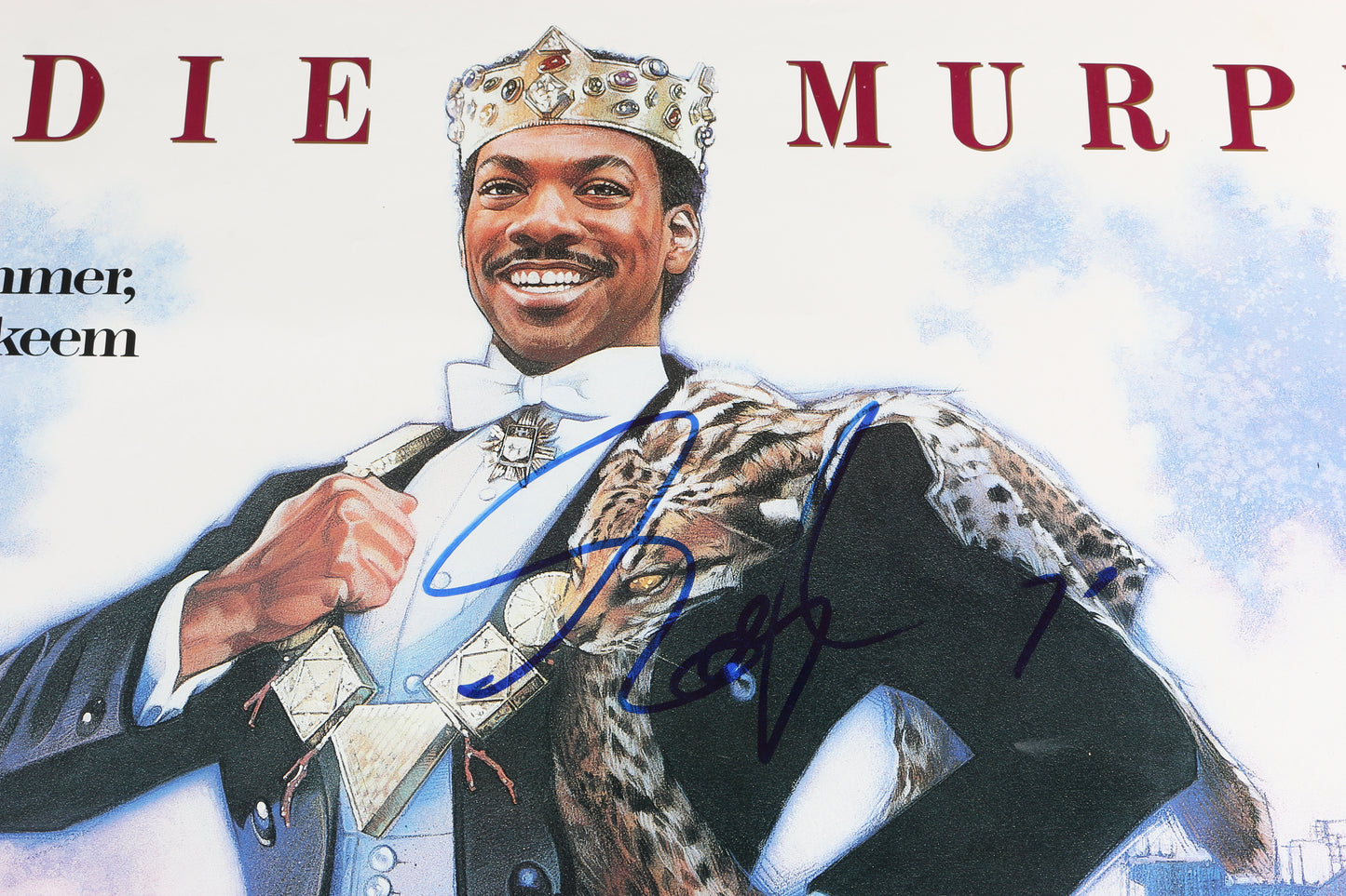 
                  
                    Eddie Murphy as Randy Watson in Coming to America (Beckett) Signed 27x40 Poster
                  
                