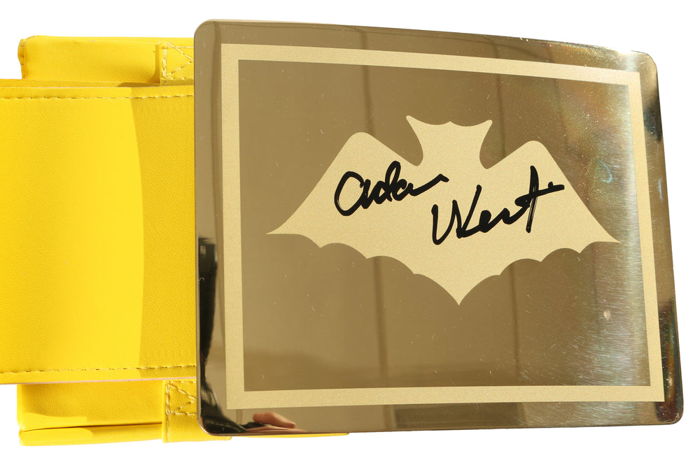 
                  
                    Batman & Robin 1966 Prop Replica 1:1 Scale Batman Utility Belt & Batarang (Celebrity Authentics) Signed by Adam West & Burt Ward
                  
                