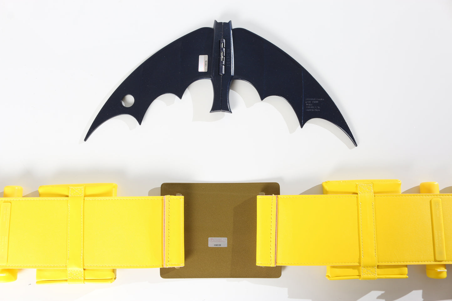 
                  
                    Batman & Robin 1966 Prop Replica 1:1 Scale Batman Utility Belt & Batarang (Celebrity Authentics) Signed by Adam West & Burt Ward
                  
                