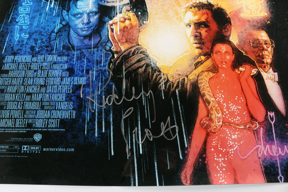 
                  
                    Ridley Scott Director of Blade Runner The Final Cut Signed 27x40 Poster
                  
                