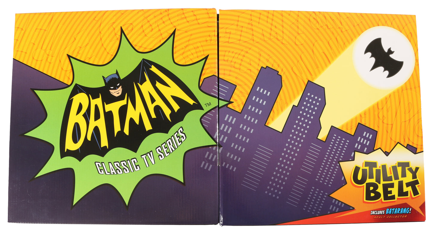 
                  
                    Batman & Robin 1966 Prop Replica 1:1 Scale Batman Utility Belt & Batarang (Celebrity Authentics) Signed by Adam West & Burt Ward
                  
                