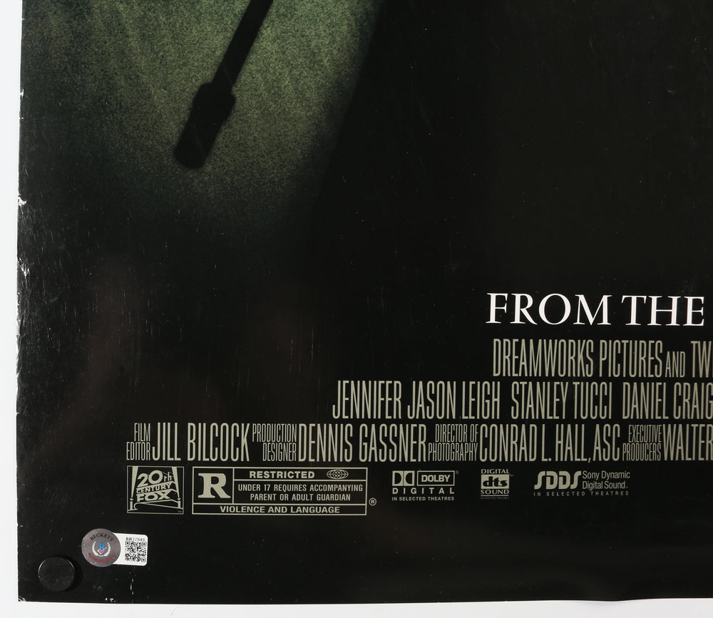 
                  
                    Tom Hanks as Mike Sullivan in Road to Perdition (Beckett) Signed 27x40 Poster
                  
                