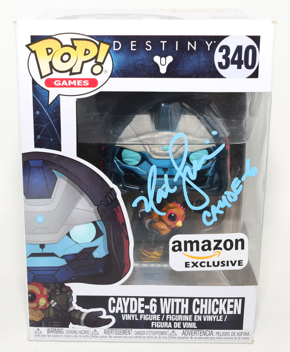 Nathan Fillion as Cayde-6 in Destiny (Autograph COA) Signed POP! Funko #340 with Character Name