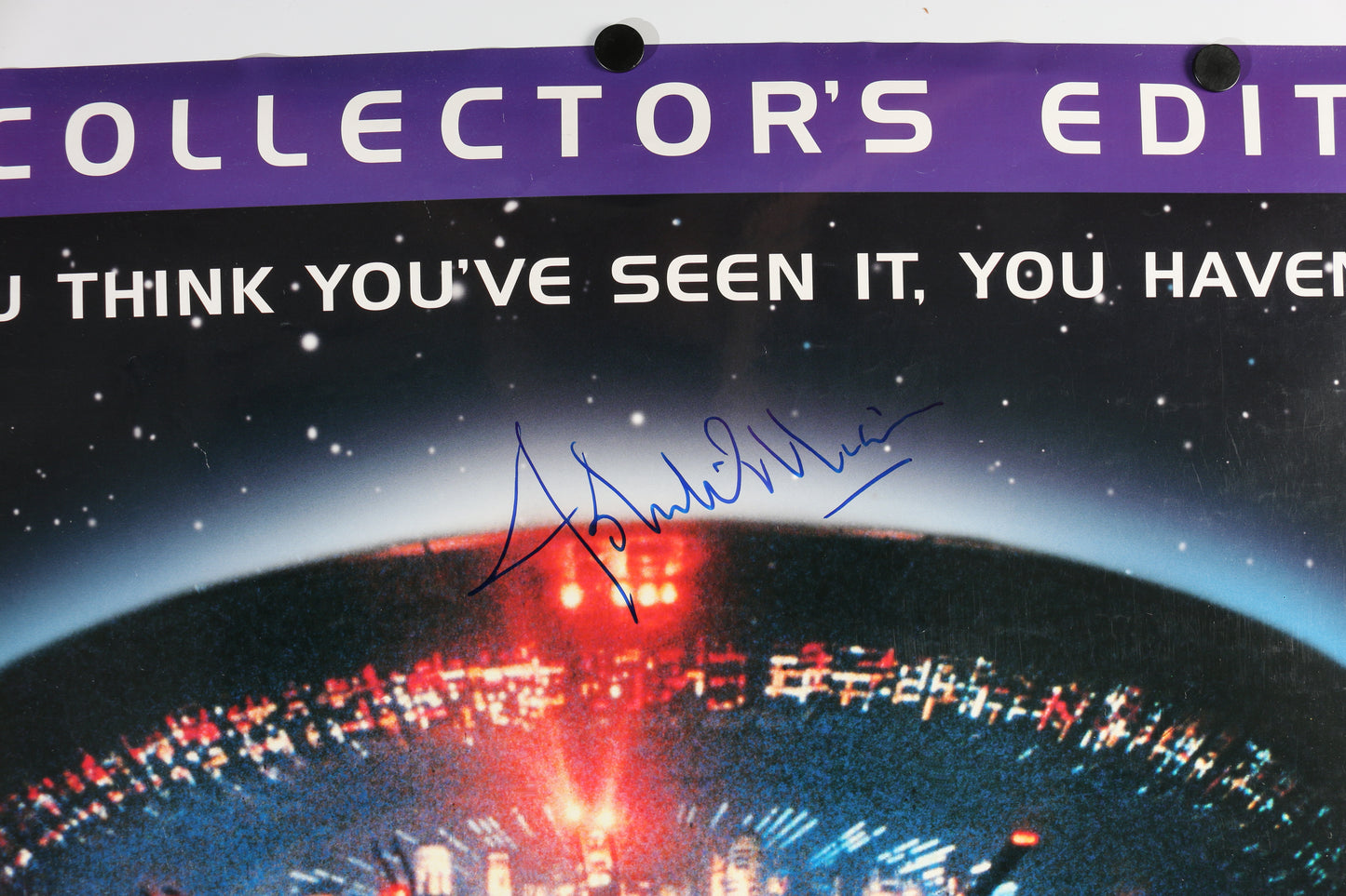 
                  
                    John Williams Composer of Close Encounters of the Third Kind (Beckett) Signed 27x40 Poster
                  
                