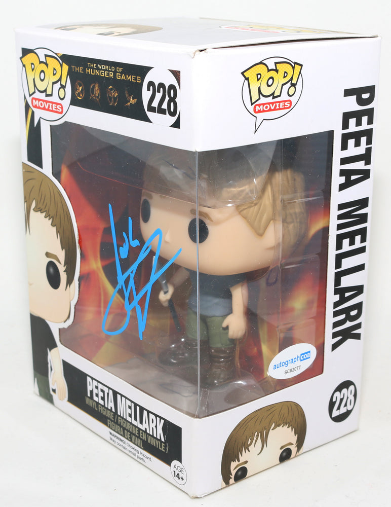 
                  
                    Josh Hutcherson as Peeta Mellark in The Hunger Games (Autograph COA) Signed Funko POP! #228
                  
                