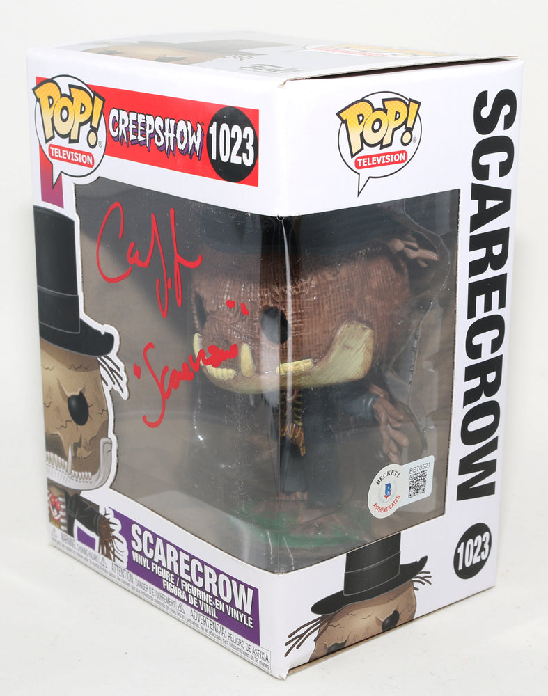 
                  
                    Carey Jones as The Scarecrow in Creepshow (Beckett) Signed Funko POP! #1023
                  
                