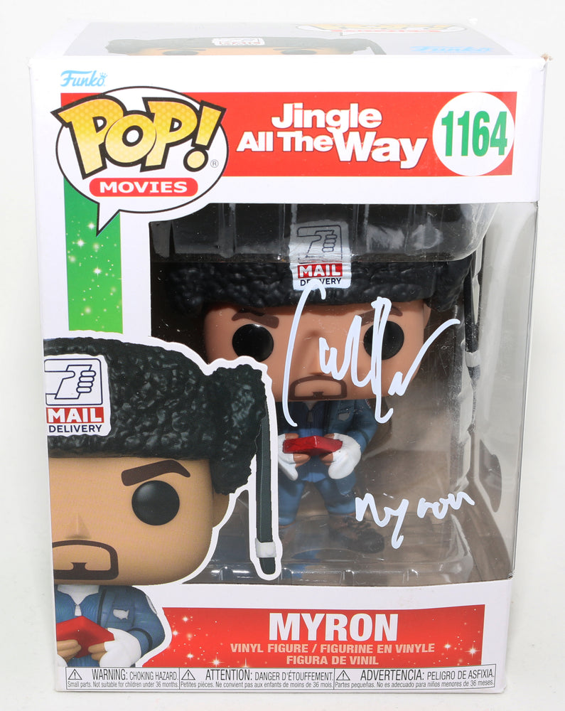 
                  
                    Sinbad as Myron Larabee in Jingle All the Way (Beckett) Signed Funko POP! #1164 with Character Name
                  
                