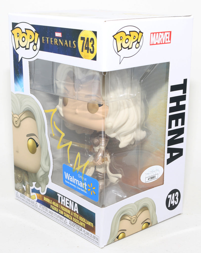 
                  
                    Angelina Jolie as Thena in The Eternals Walmart Exclusive (JSA) Signed POP! Funko #743
                  
                