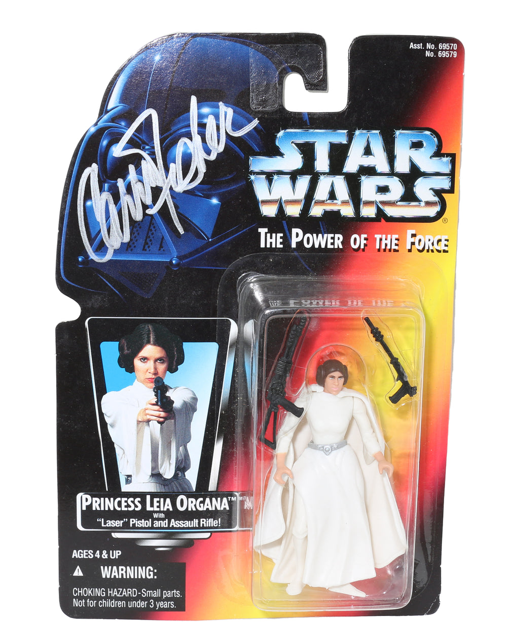 Carrie Fisher as Princess Leia from Star Wars: A New Hope POTF Power of the Force Action Figure