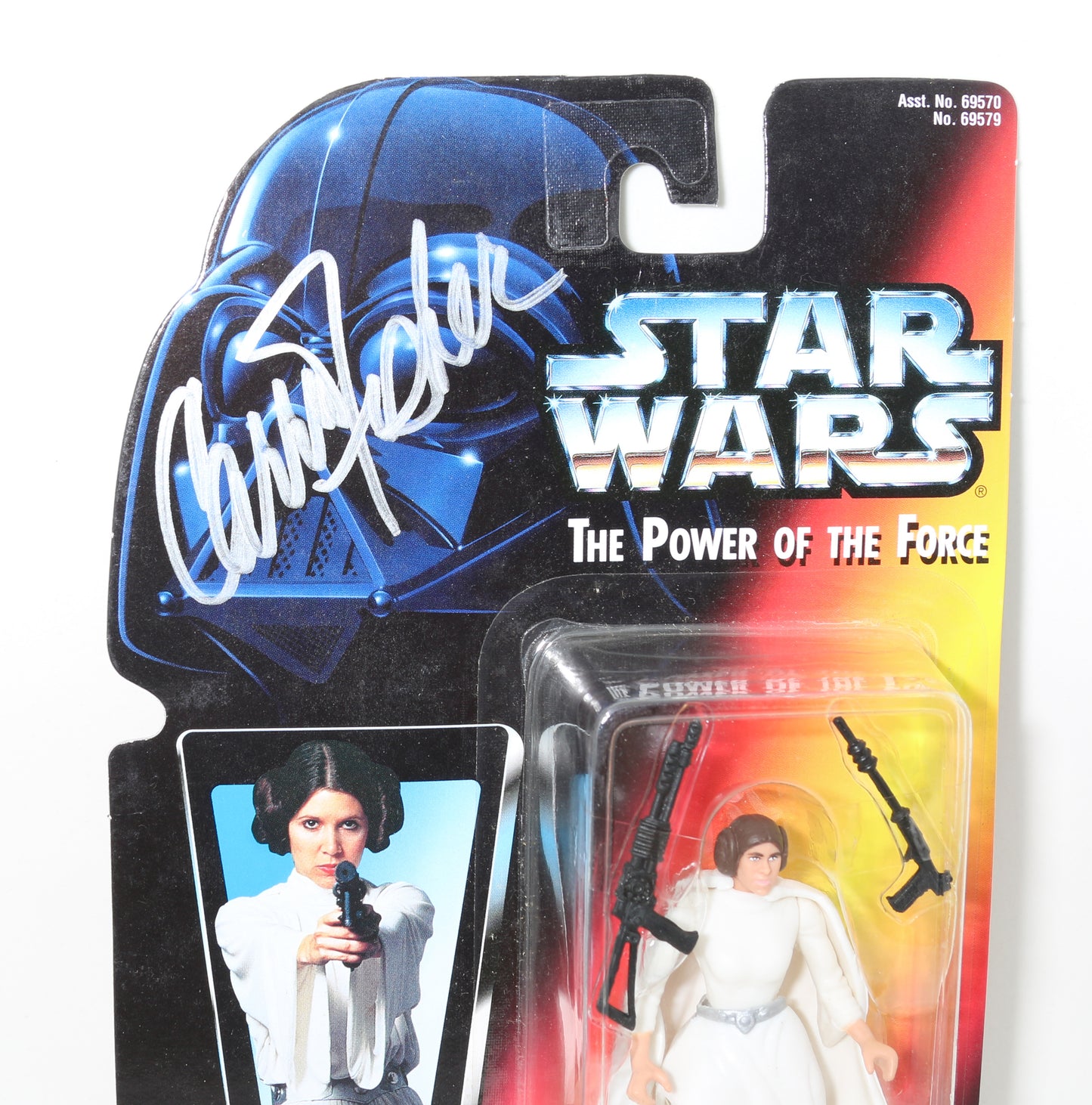 
                  
                    Carrie Fisher as Princess Leia from Star Wars: A New Hope POTF Power of the Force Action Figure
                  
                
