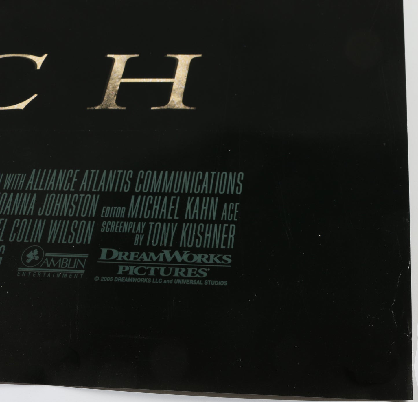 
                  
                    Eric Bana as Avner & Daniel Craig as Steve in Munich (Celebrity Authentics) Signed 27x40 Poster
                  
                